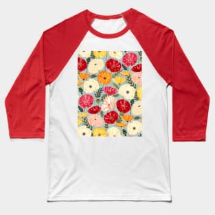 Iceland Poppies - Pattern Baseball T-Shirt